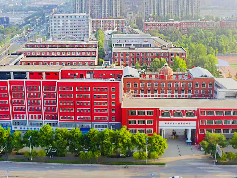 白水校园鸟瞰图